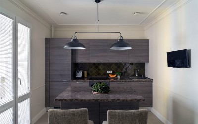 Кухня из лдсп линейная