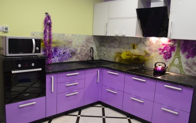 Кухня с фото-печатью