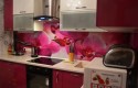 Кухня цвета фуксия