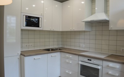 Кухня в белом цвете