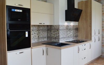 Бежевая кухня