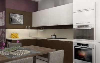 Маленькая кухня из мдф